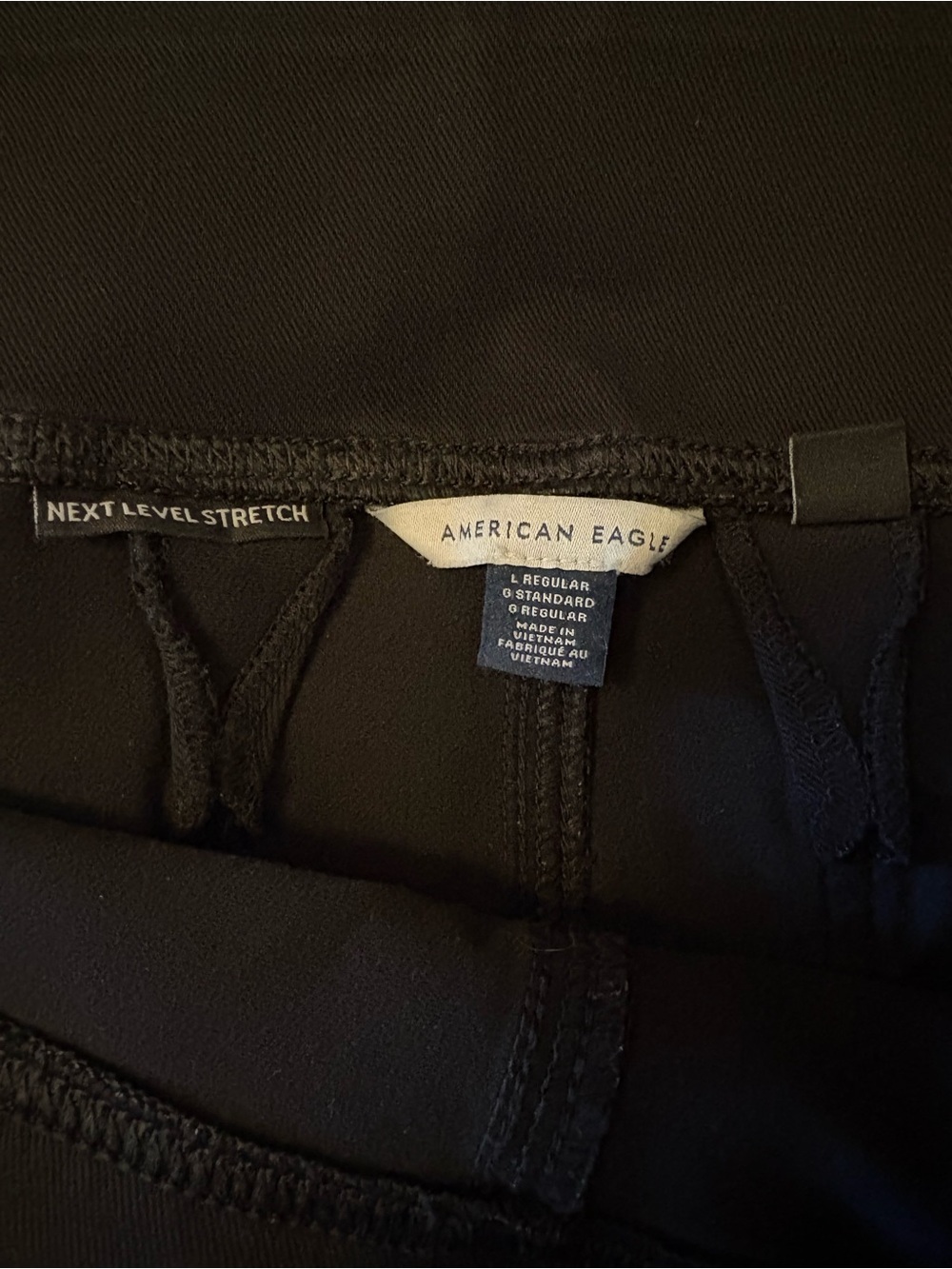 AE Stretch Pull-On High-Waisted Kick Bootcut Cargo Pant - Picture 3 of 6